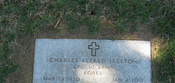 Skelton, Charles Alfred ('Chuck') gravesite