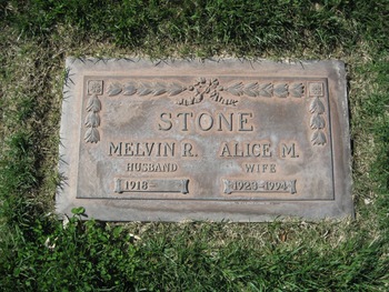 Stone, Melvin R. gravesite