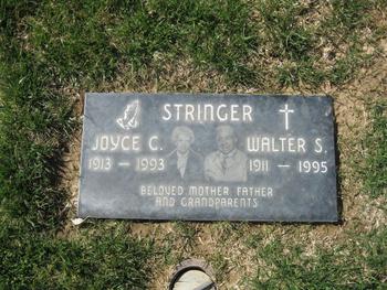 Stringer, Joyce Carole gravesite