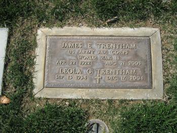 Trentham, James E. gravesite