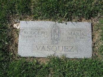 Vasquez, Maria L. gravesite