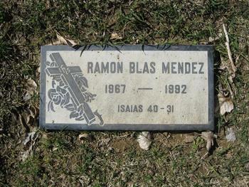 Mendez, Ramon Blas gravesite