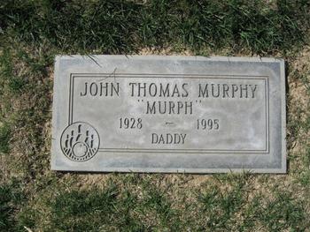 Murphy,   John Thomas ('Murph') gravesite