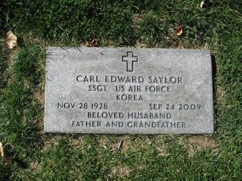 Saylor, Carl Edward gravesite