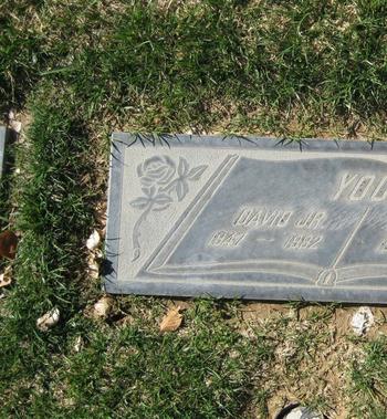 Young, Jr. David gravesite