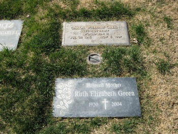Green, Ruth Elizabeth gravesite