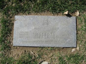 Lafferty,   Thomas John gravesite