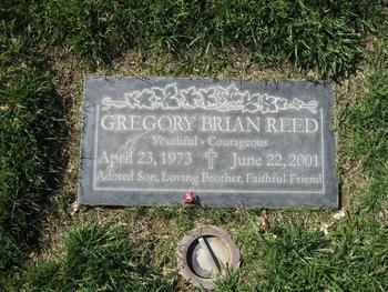 Reed, Gregory Brian gravesite
