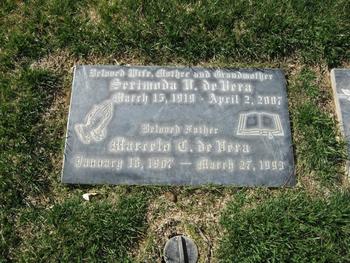 de Vera, Serimoda gravesite