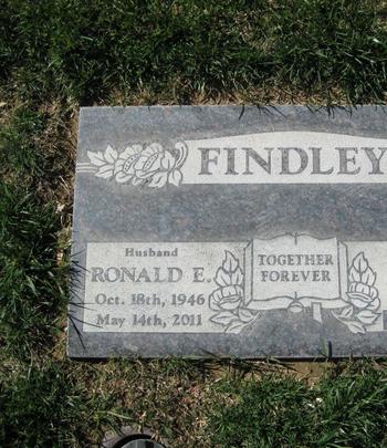Findley, Ronald Edward gravesite