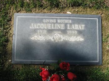 Labat,   Jacqueline ('Jackie') gravesite