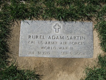 Sartin, Rurel Adam gravesite