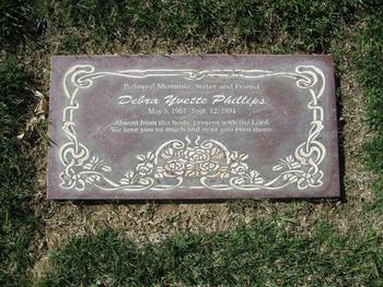 Phillips, Debra Yvette gravesite