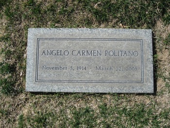 Politano, Angelo Carmen gravesite