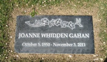 Gahan, Joanne gravesite