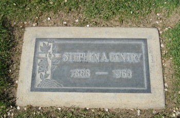 Gentry,   Stephen A. gravesite
