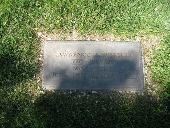 Wheeler, Lawrence Alfred gravesite