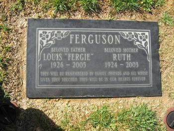 Ferguson, Louis ('Fergie') gravesite
