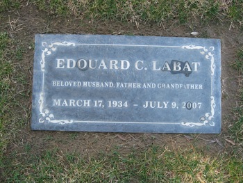 Labat,   Edouard C. gravesite
