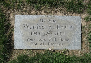 Lewis, Vernice Y. gravesite