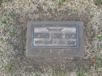 Finch, Richard Louis gravesite