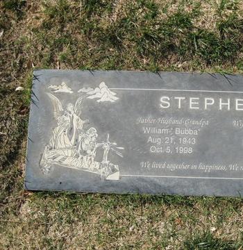 Stephens, William gravesite