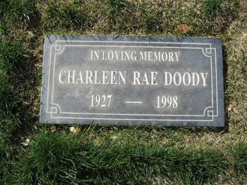 Doody, Charleen Rae gravesite