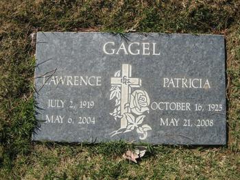 Gagel, Patricia gravesite