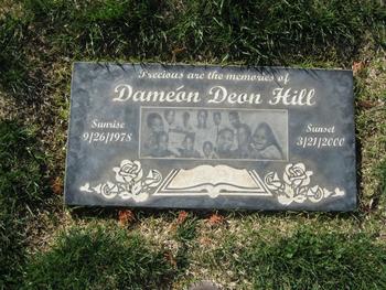 Hill, Dameon Deon gravesite