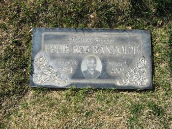 Randolph, Eddie Rob gravesite