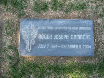 Gamache, Roger Joseph gravesite