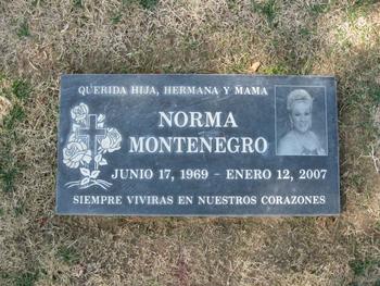 Montenegro, Norma gravesite