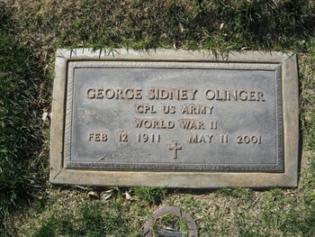 Olinger, George Sidney gravesite