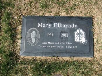 Elbayady, Mary gravesite