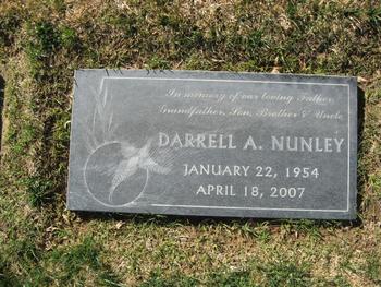 Nunley,   Darrell A. gravesite