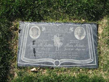 Sutton-Rodman, Alicia M. gravesite