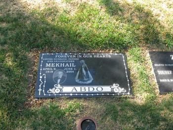 Abdo,   Mekhail gravesite