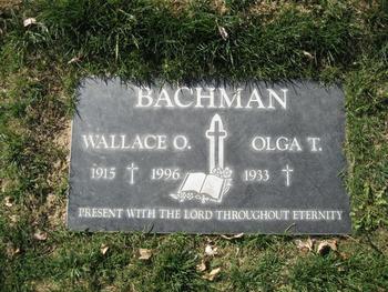 Bachman, Olga T. gravesite