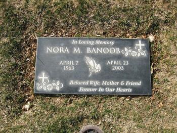 Banoob, Nora M. gravesite