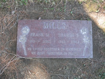 Mills, Frank M. gravesite