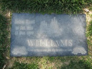 Williams, John Paul gravesite