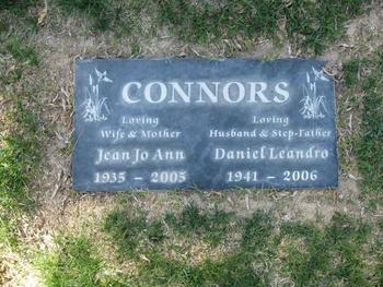 Connors, Daniel Leandro gravesite