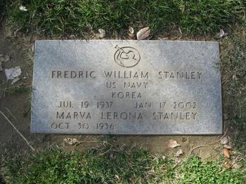 Stanley, Fredric William gravesite