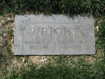 Wright, Geneva Ruth gravesite
