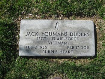 Dudley, Jack Youmans gravesite
