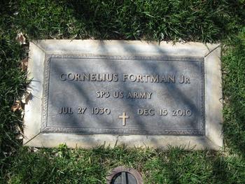Fortman, Cornelius gravesite