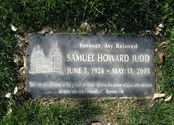 Judd, Samuel Howard gravesite