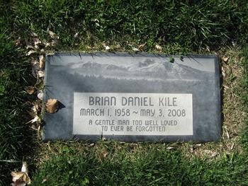 Kile, Brian Daniel gravesite