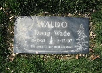 Waldo, Doug Wade gravesite
