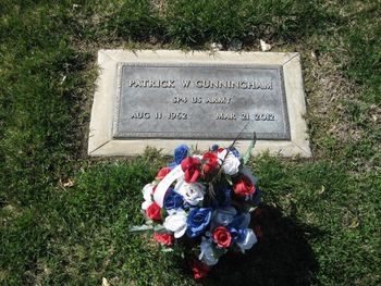 Cunningham, Patrick Wade gravesite